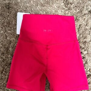 Jo+Jax red dance shorts NWT never worn
